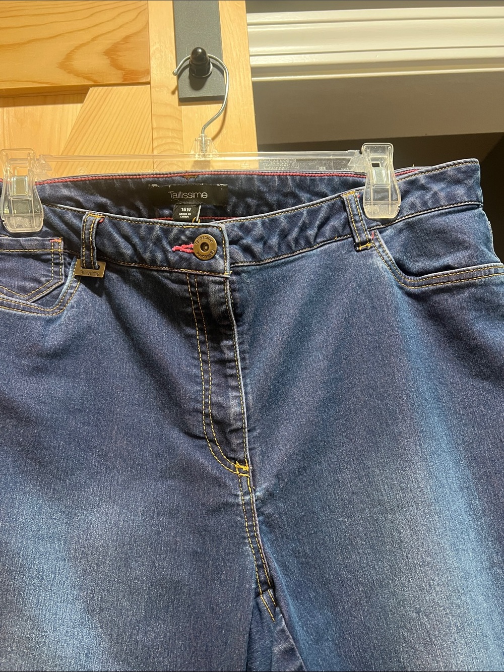 Taillissime vintage  Dark Blue Relaxed Fit Jeans size 16